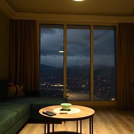 Skopje Sky Oasis Leilighet Eksteriør bilde